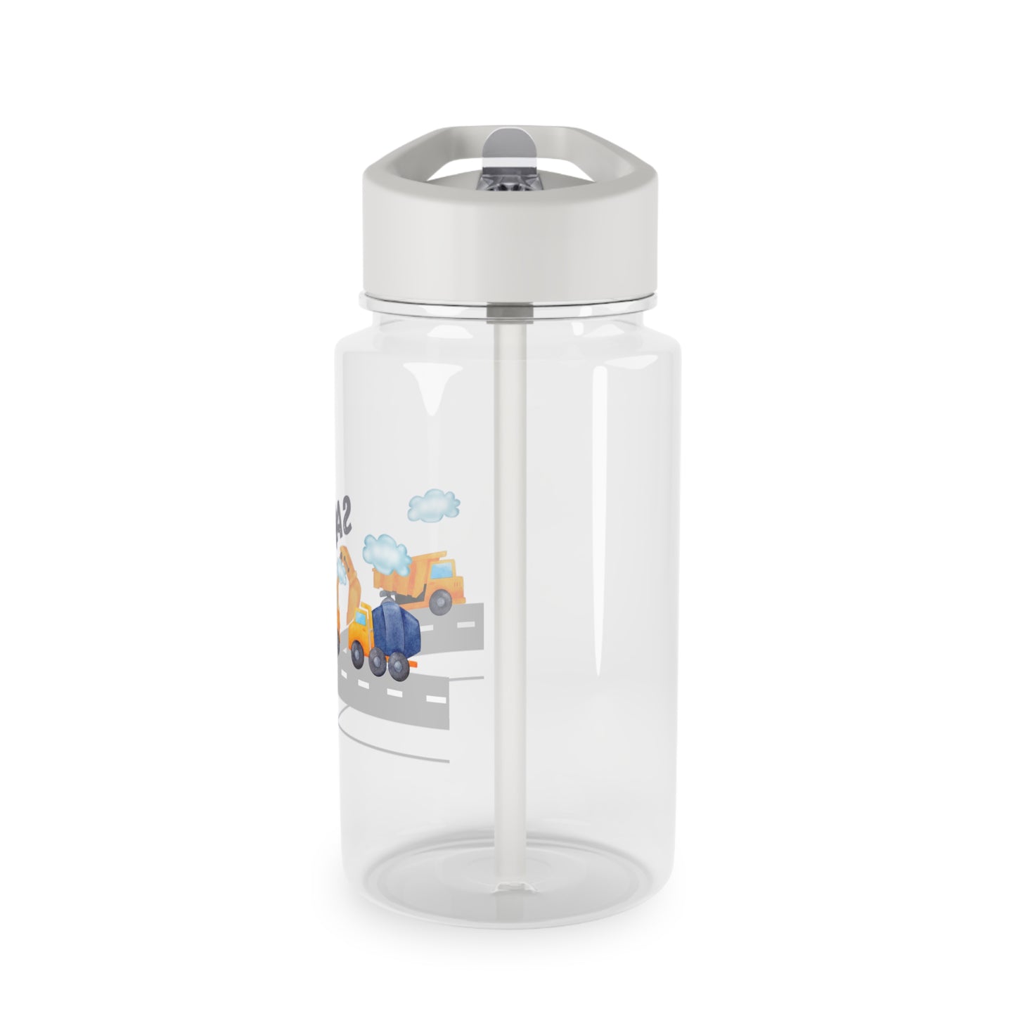 Personalisierte Trinkflasche „Baggertraum“ – Für kleine Helden