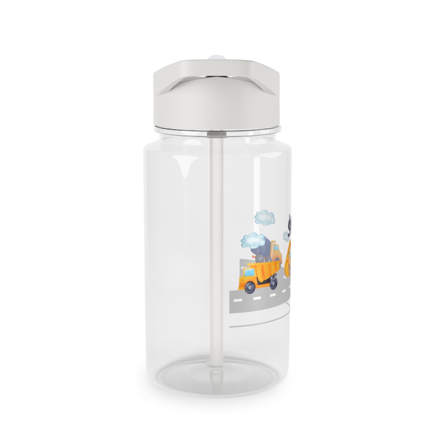 Personalized drinking bottle “Baggertraum” – For little heroes