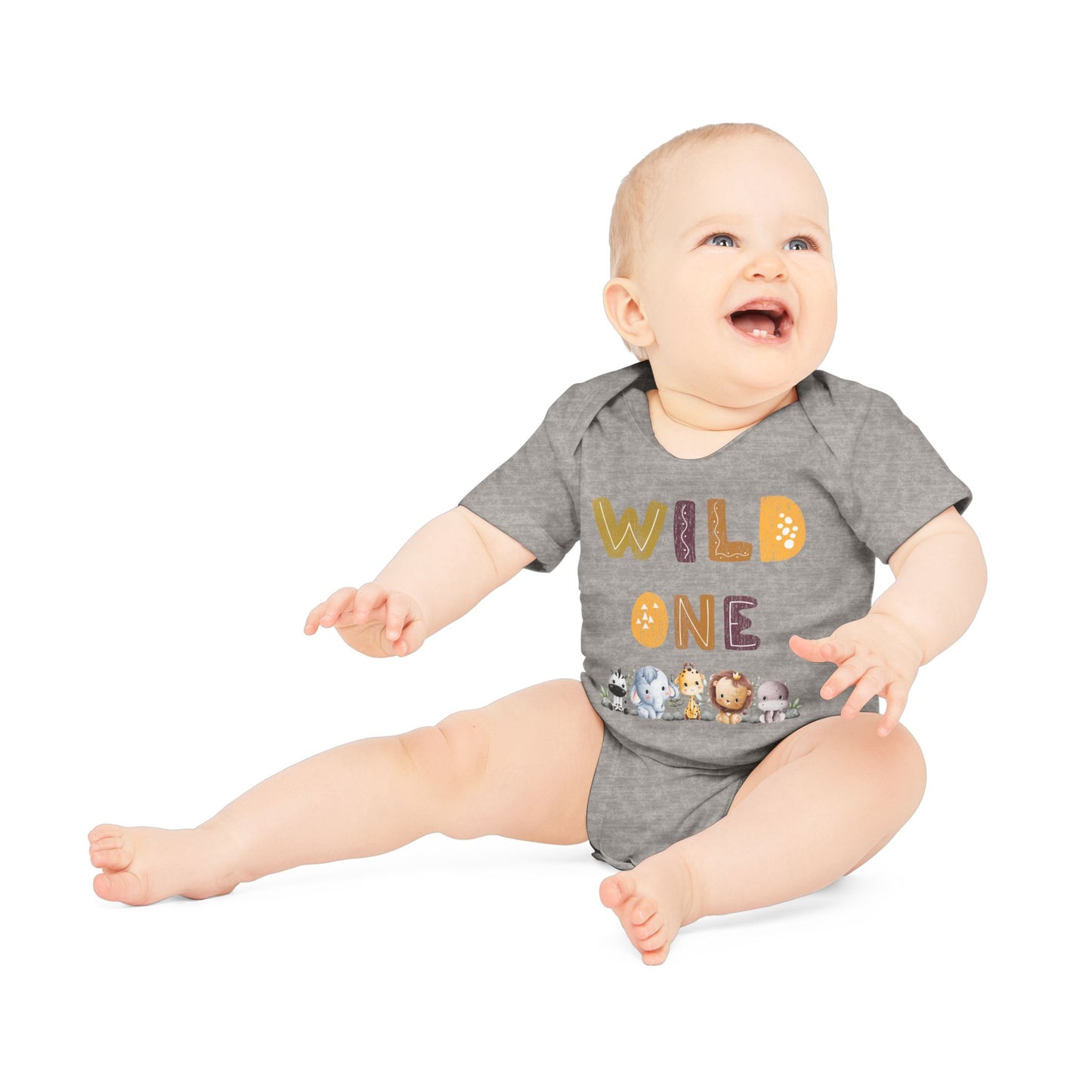 Personalisierter Baby Body Wild One / erster Geburtstag Shirt - einzigartigliebe