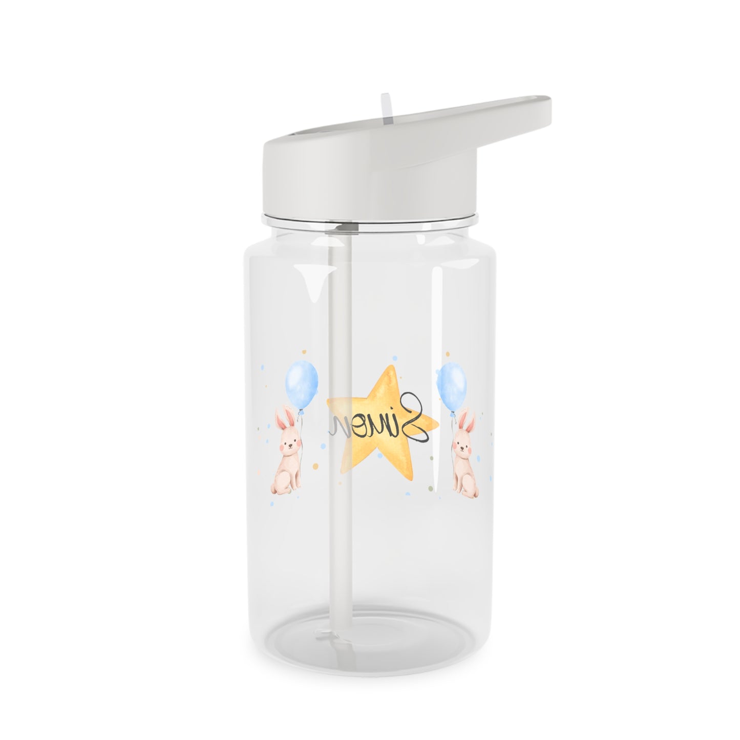 Personalisierte Trinkflasche „Hasentraum“ – Für kleine Tier Helden