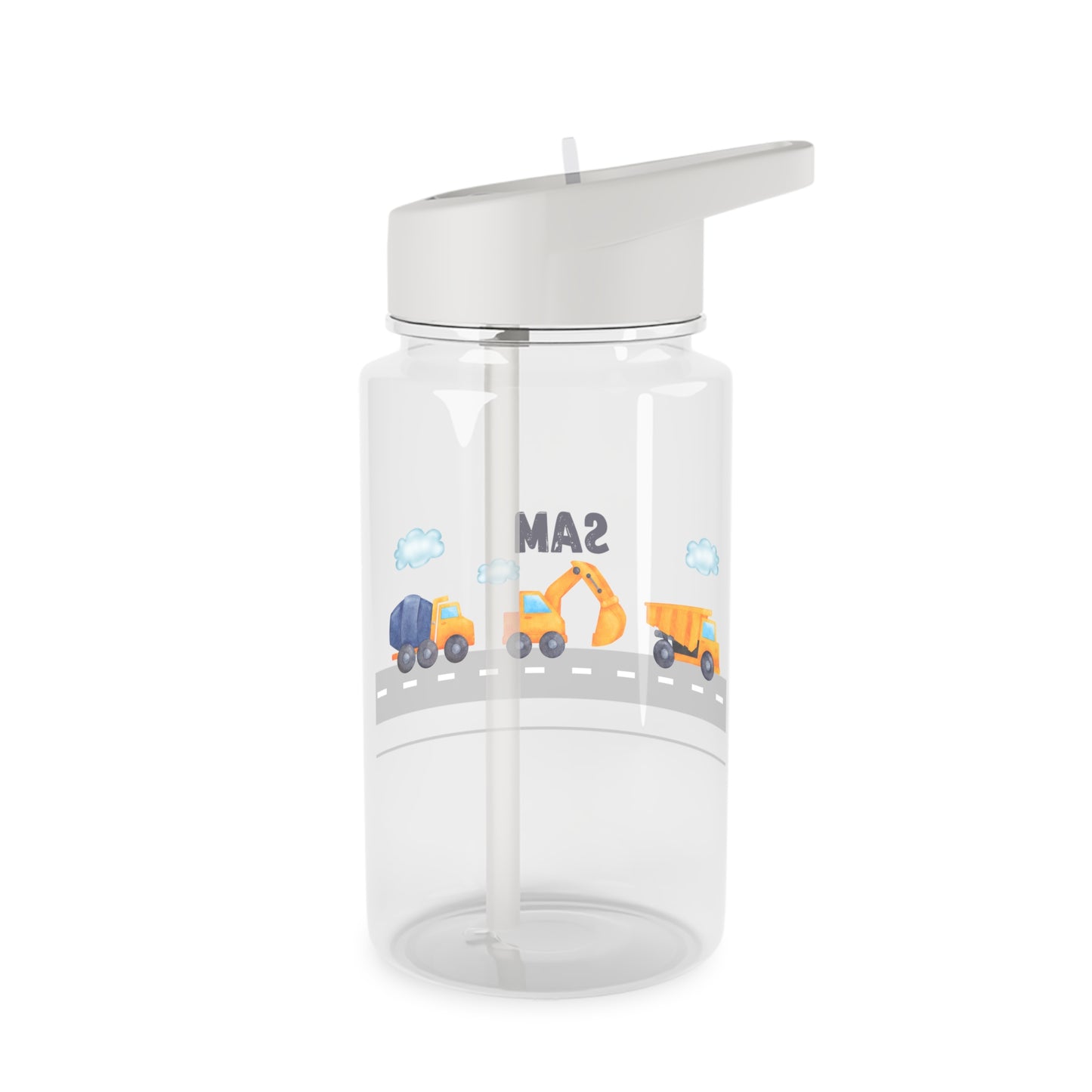 Personalisierte Trinkflasche „Baggertraum“ – Für kleine Helden