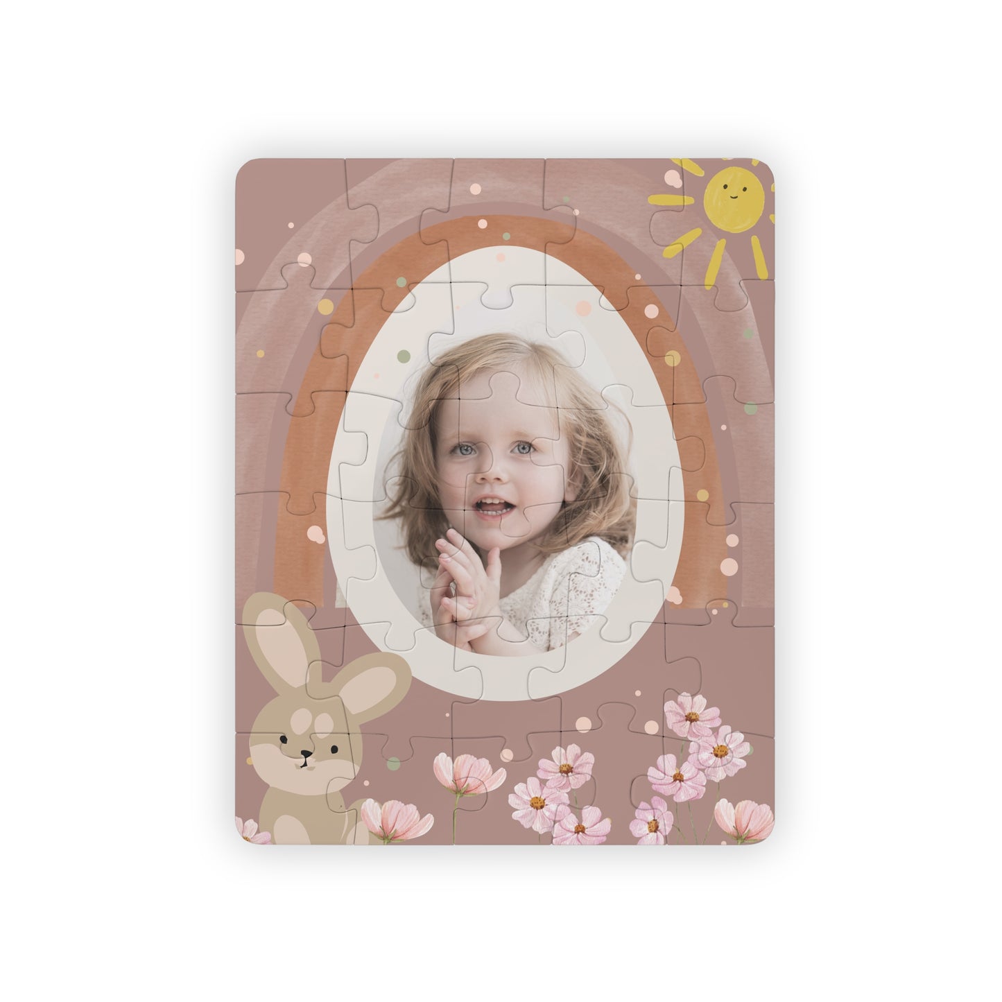 Personalisiertes Kinder Puzzle mit Name & Geburtsdaten / 30 Teile