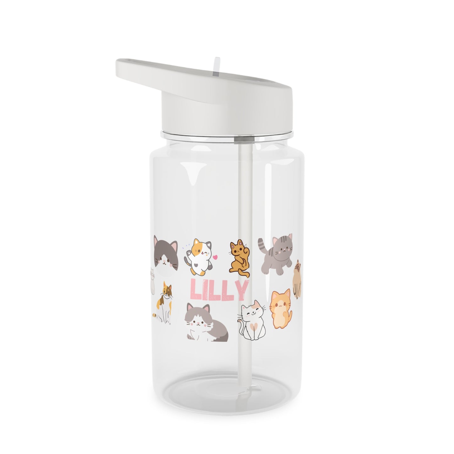 Personalisierte Trinkflasche „Katzentraum“ – Für kleine Tierfans