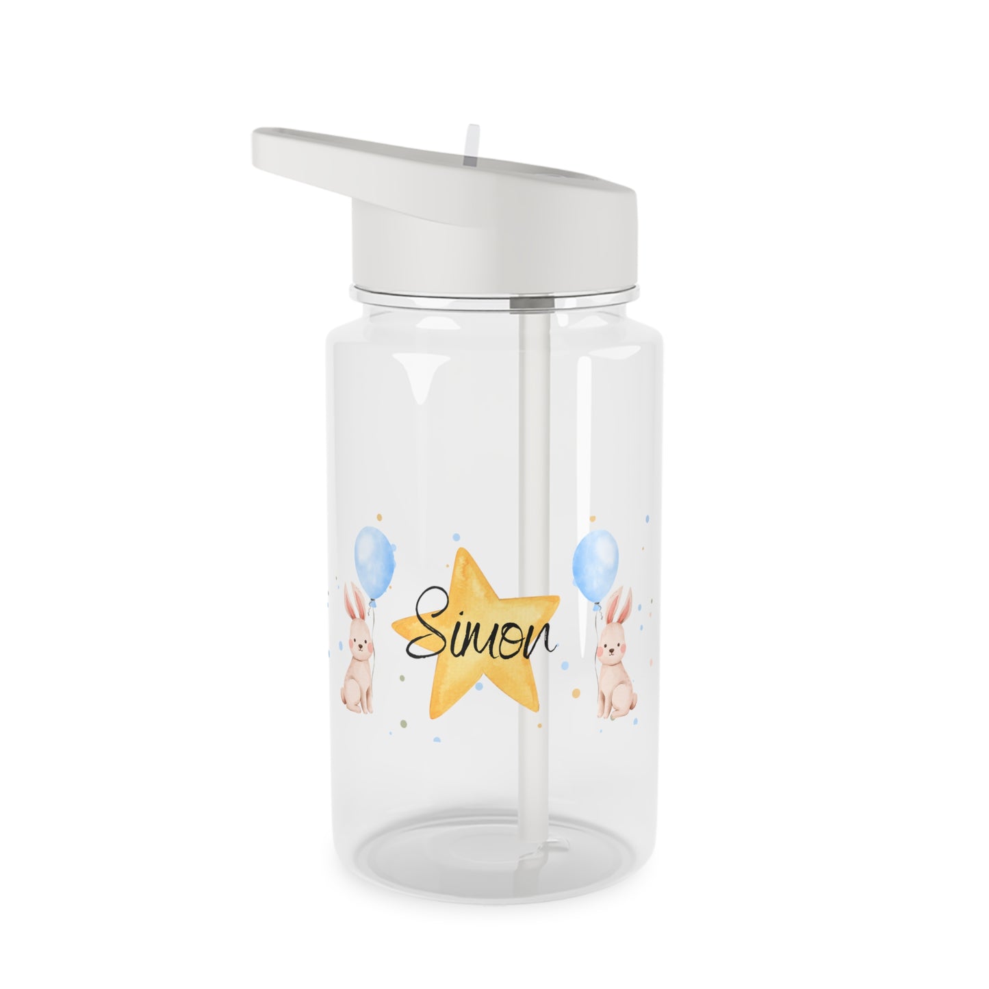Personalisierte Trinkflasche „Hasentraum“ – Für kleine Tier Helden