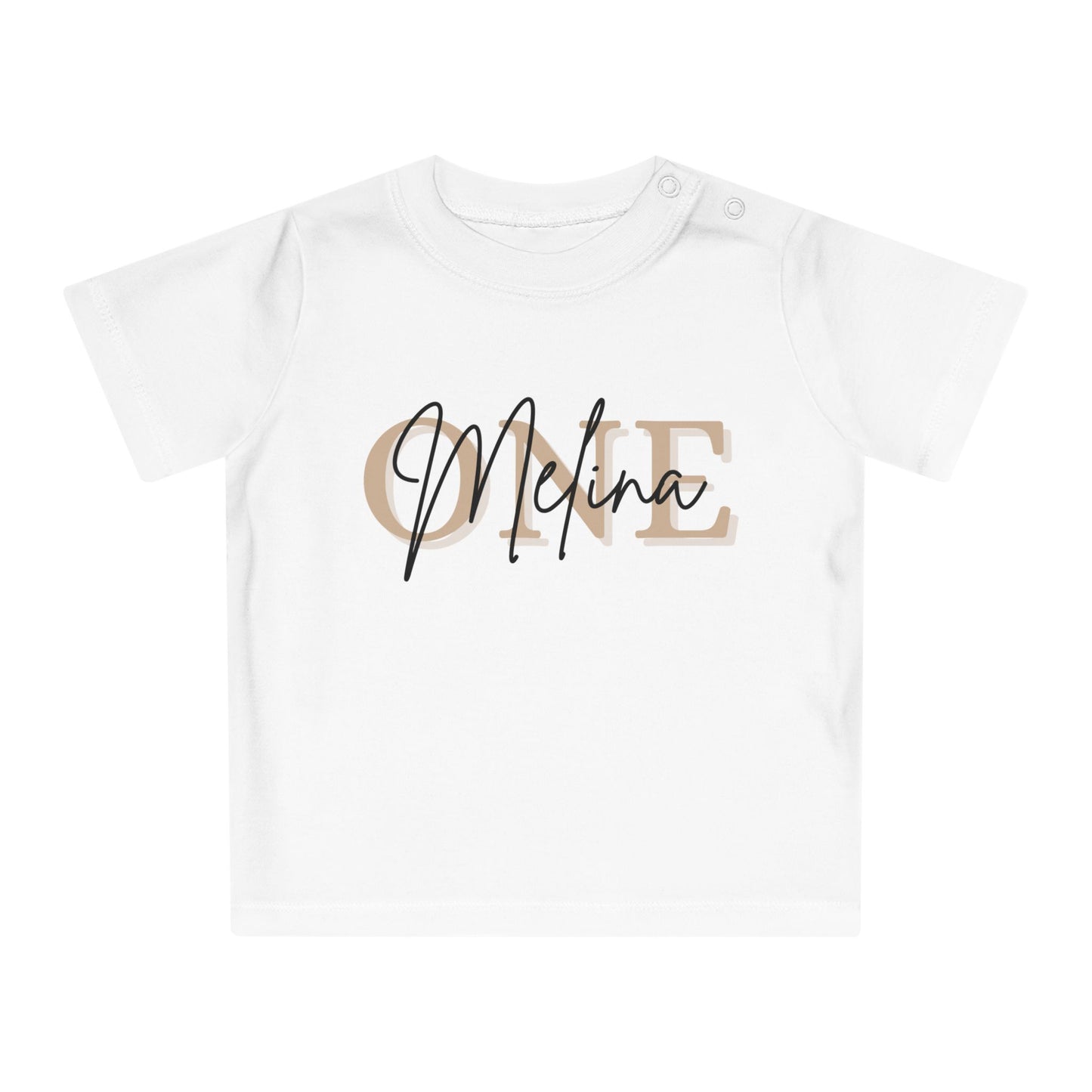 Personalisiertes Shirt zum ersten Geburtstag für Kinder