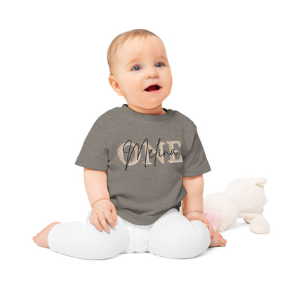 Personalisierte 1. Geburtstag Baby T-Shirt mit Name