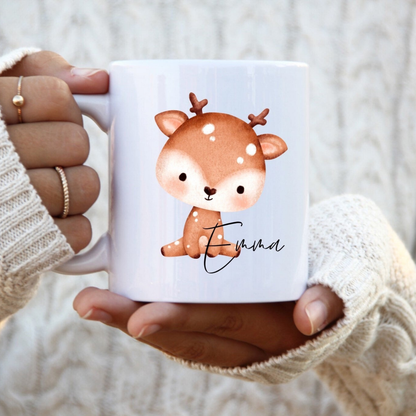 Kinder Tasse aus Keramik / Spülmaschinenfest in verschiedenen Motiven wählbar - einzigartigliebe
