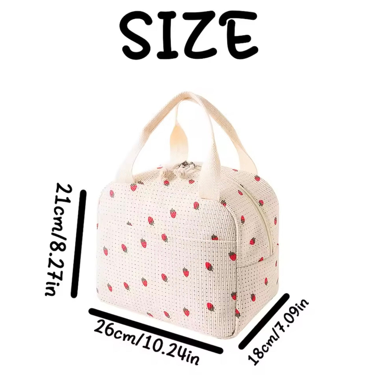 Personalisierte Kühltasche mit Namen – Bestickte Lunchbag für Kindergarten, Schule & Ausflüge