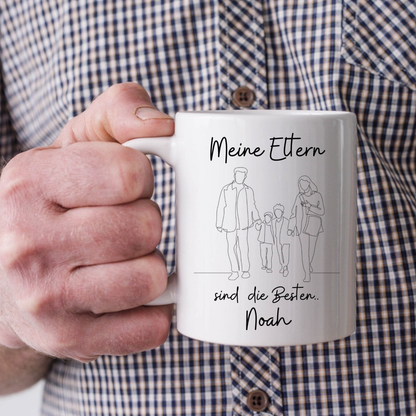 Papa Tasse / Vatertagsgeschenk - einzigartigliebe