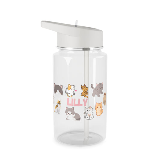 Personalisierte Trinkflasche „Katzentraum“ – Für kleine Tierfans