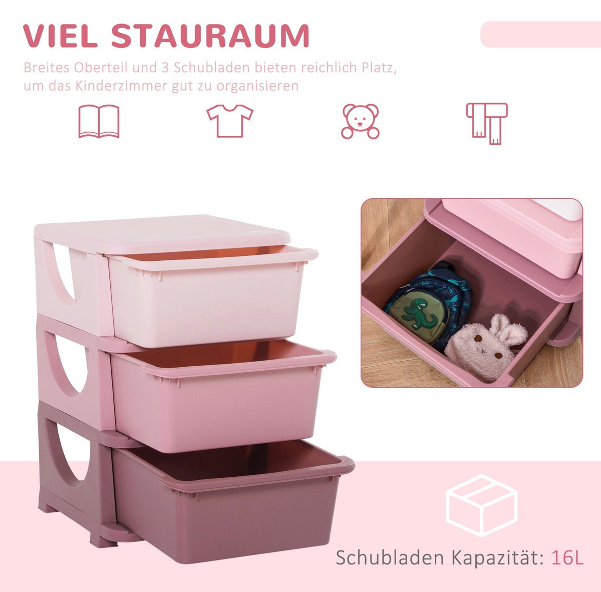 Detailaufnahme des Produkts und seiner sorgfältigen Verarbeitung