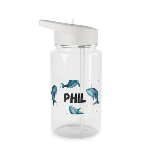 Personalisierte Trinkflasche „Meerestraum“ – Für kleine Walfans