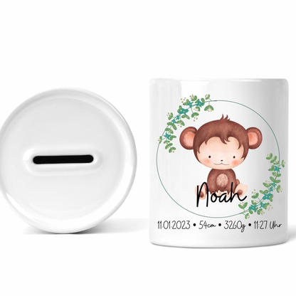 Spardose personalisiert / Geschenk für Kinder - einzigartigliebe