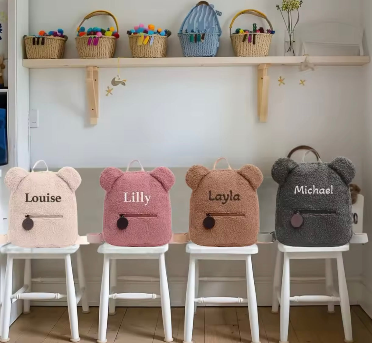 Personalized backpack for children / kindergarten backpack children's bag