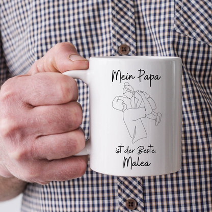 Papa Tasse / Vatertagsgeschenk - einzigartigliebe