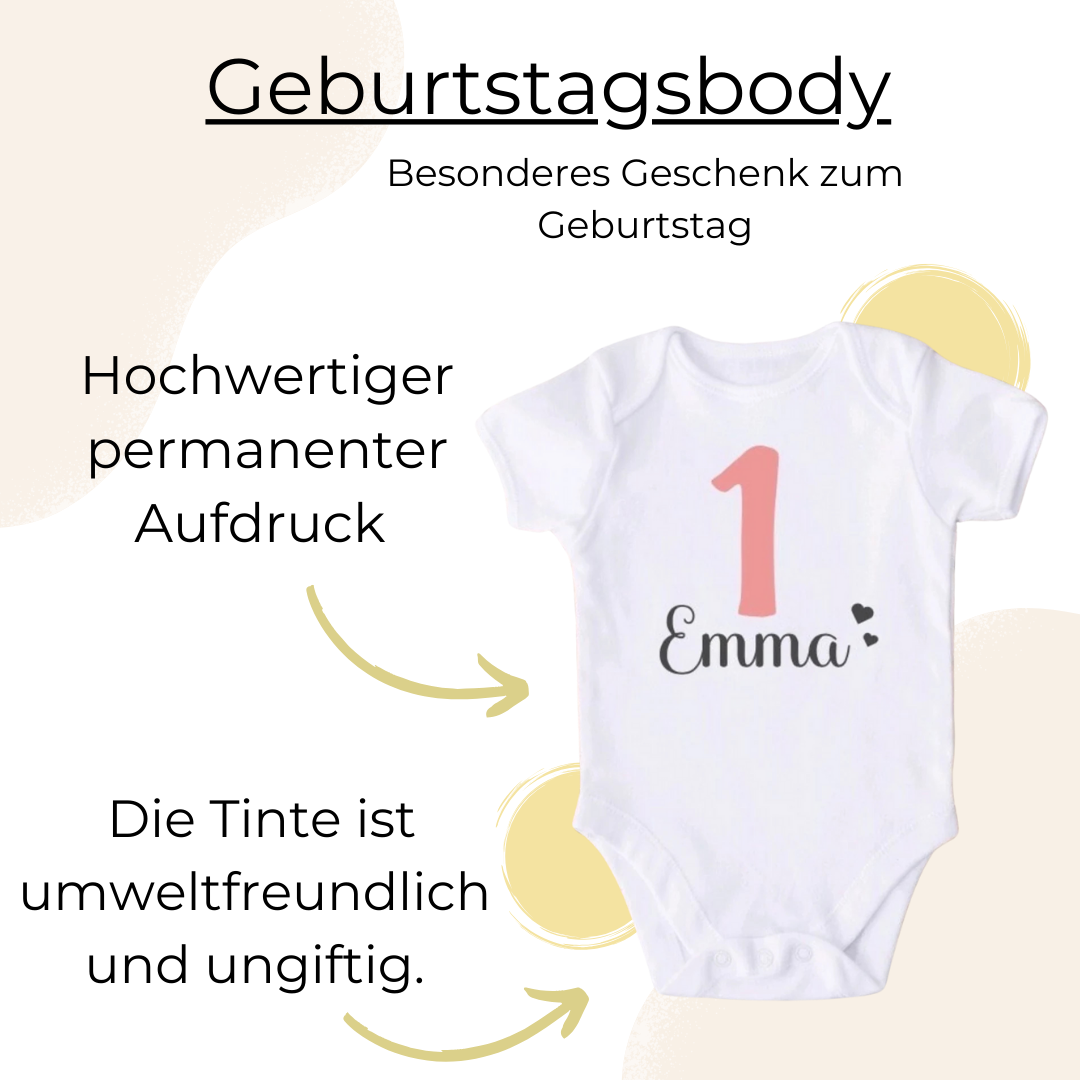 Baby Body 1 Geburtstag