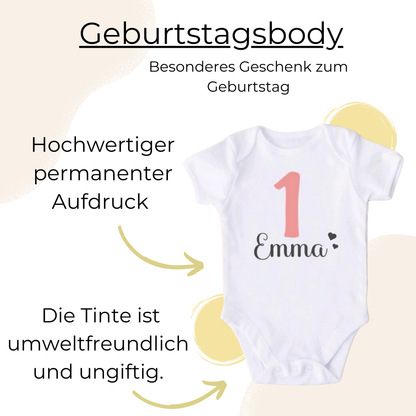 Baby Body 1 Geburtstag