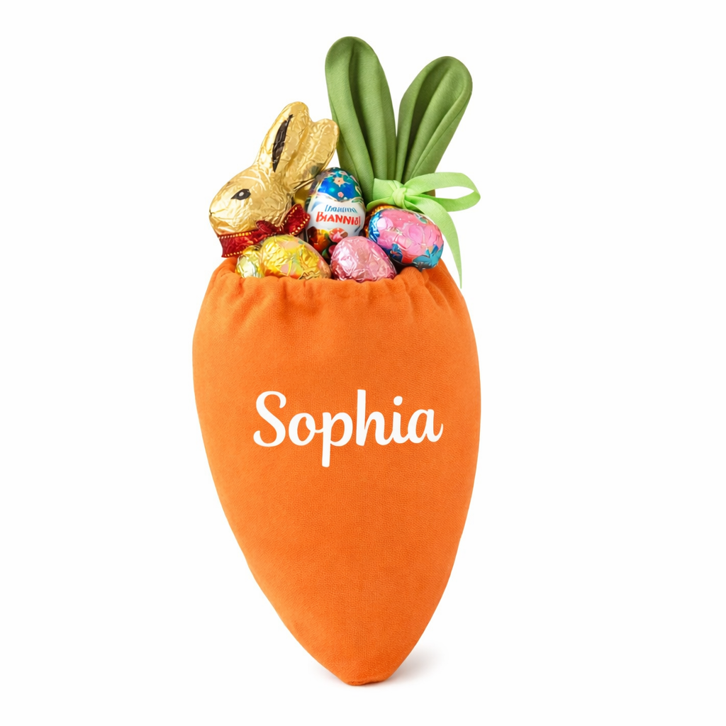 Easter bags with name | made of velvet | various colors