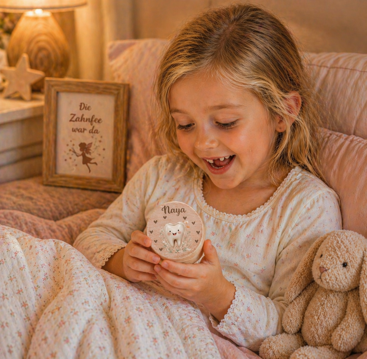 Personalisierte Milchzahndose für Kinder / Aufbewahrung für Kinderzähn – einzigartigliebe