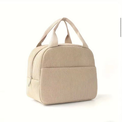 Beige isolierte Lunchbag cord für Kinder 