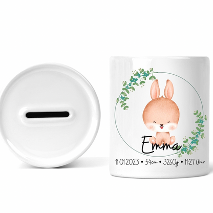 Spardose personalisiert / Geschenk für Kinder - einzigartigliebe
