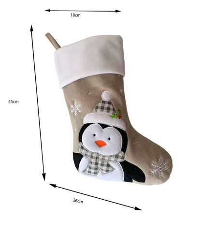 Personalisierter Nikolausstiefel mit Name / Weihnachtsstrumpf / Kamin Deko