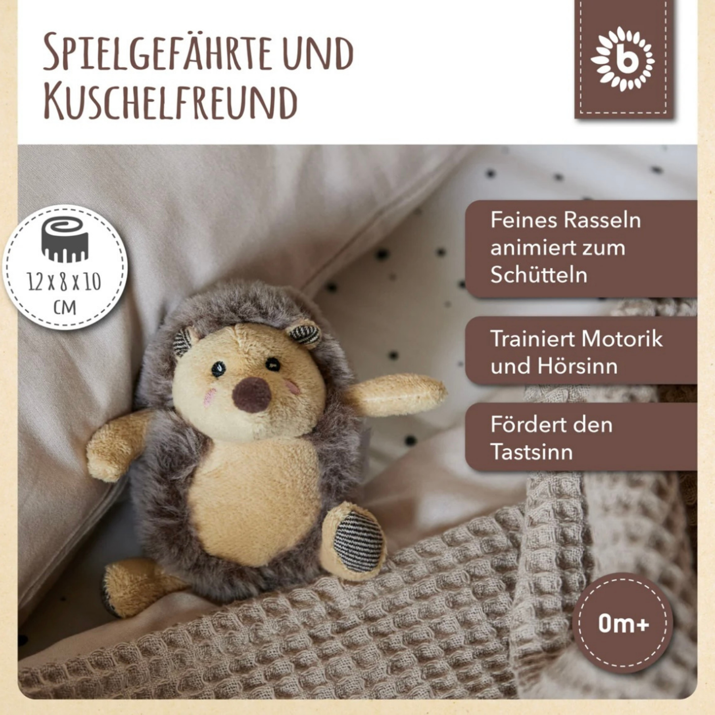 Babyrassel Igel