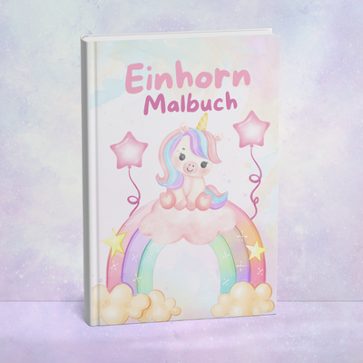 Einhorn Malbuch für Kinder ab 3 Jahren