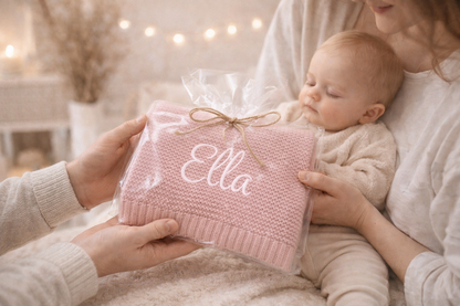 Personalized baby blanket / embroidered name