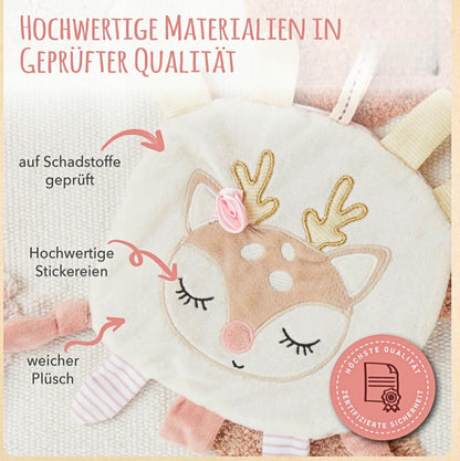 Personalized crinkle cloth deer Ella