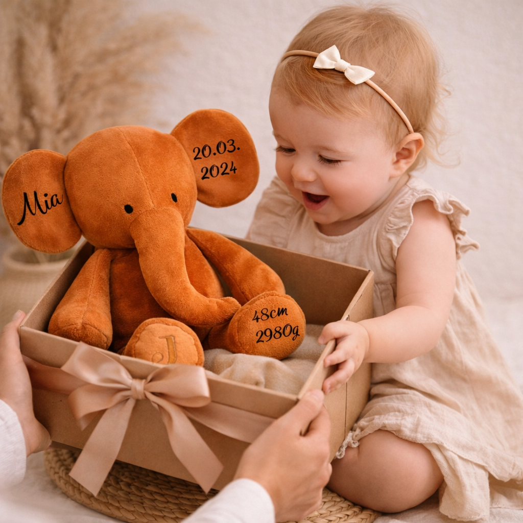 Geschenkidee Kind mit Personalisierung zur Geburt, Taufe oder Geburtstag, Geschenkidee Mädchen, Geschenkidee Junge zur Geburt 
