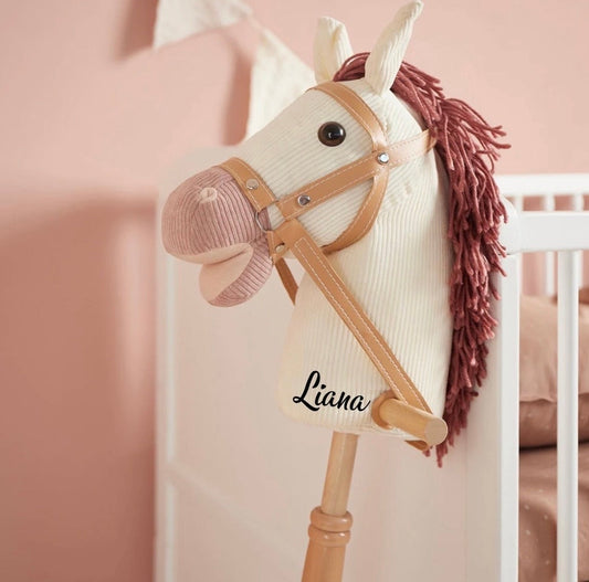 Steckenpferd / personalisiertes Mädchen Geschenk / Hobby Horse - einzigartigliebe