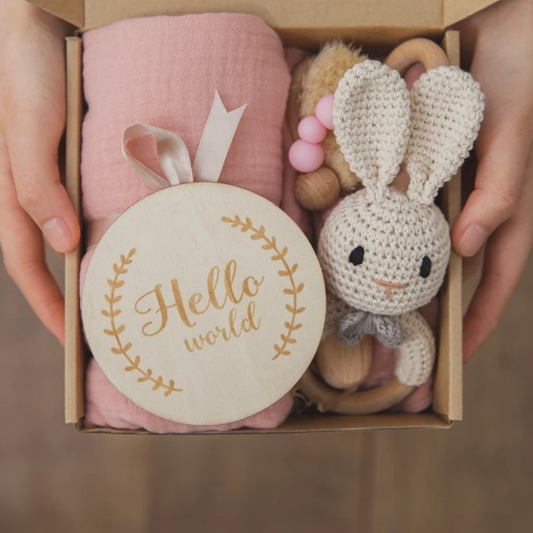 Baby Geschenk Set zur Geburt - einzigartigliebe