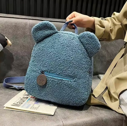 Blauer Kinderrucksack
