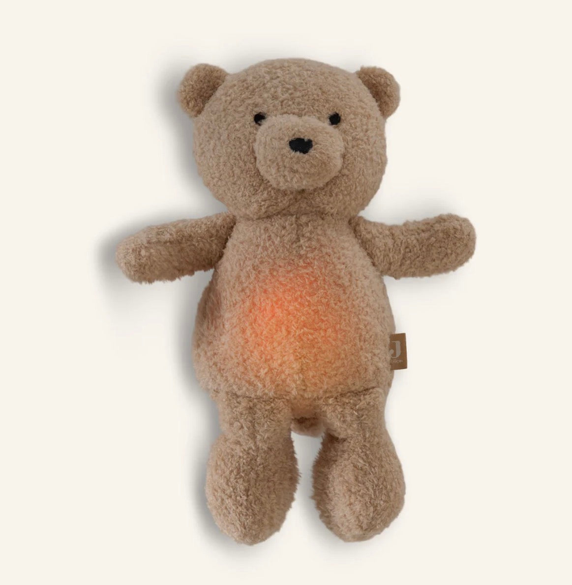     Personalisiertes Geschenk zur Geburt mit Kuscheltier und Namen.