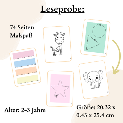 MEIN ERSTES SCHNEIDE & -KREATIVBUCH - einzigartigliebe