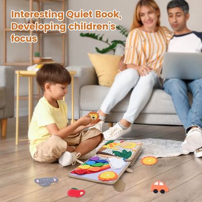 Filzbuch Kinder 1 Jahr / Aktivitätsbuch / Quietbook - einzigartigliebe