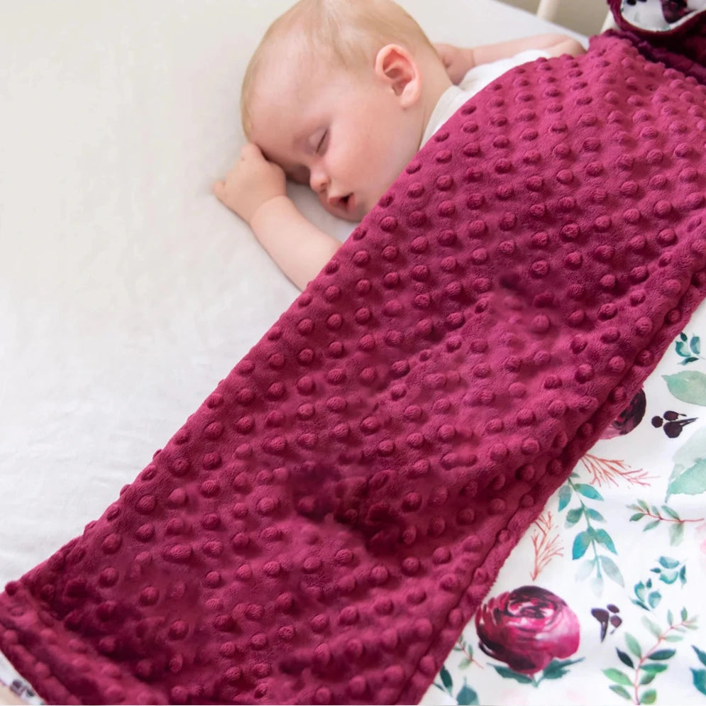 Personalisierte Babydecke / gestickter Name