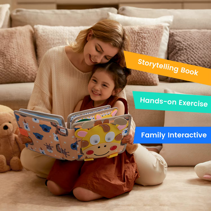 Filzbuch Kinder 1 Jahr / Aktivitätsbuch / Quietbook - einzigartigliebe
