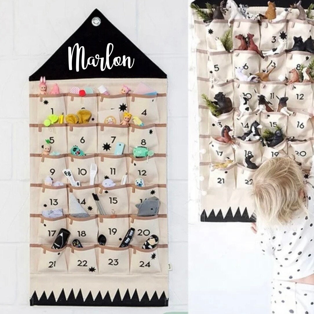 Weihnachtsgeschenk Adventskalender personalisiert für Erwachsene und Kinder