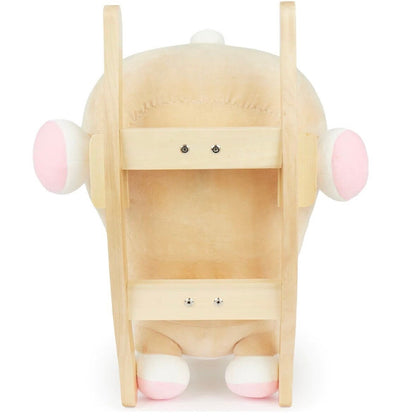 Personalisiertes Schaukeltier / Hase Hopsi mit Name / Babygeschenk - einzigartigliebe