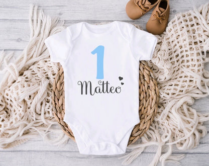 Baby Body 1 Geburtstag - einzigartigliebe