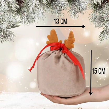 Personalisierter Geschenksack mit Name / Geschenksäckchen Weihnachten - einzigartigliebe