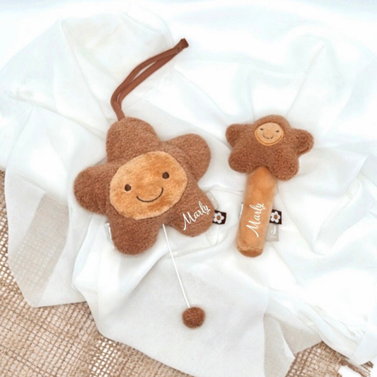 Personalisierte Spieluhr Blume mit Name | Mädchen | Babygeschenk - einzigartigliebe