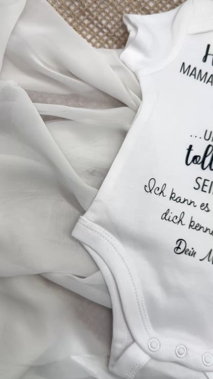 Hallo Papa Schwangerschaft verkünden | Baby Body
