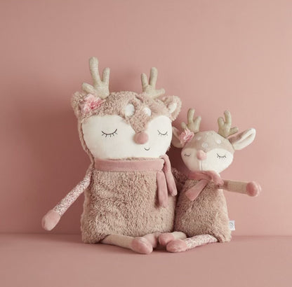 Personalisiertes Kuscheltier Reh mit Name und Geburtsdaten