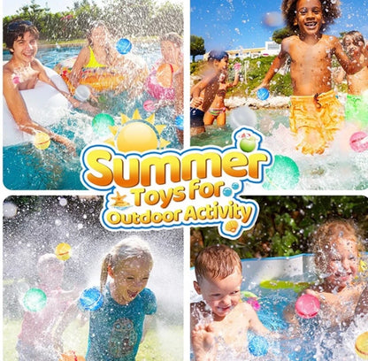 Reusable Water Balloons – Set of 6 for Kids