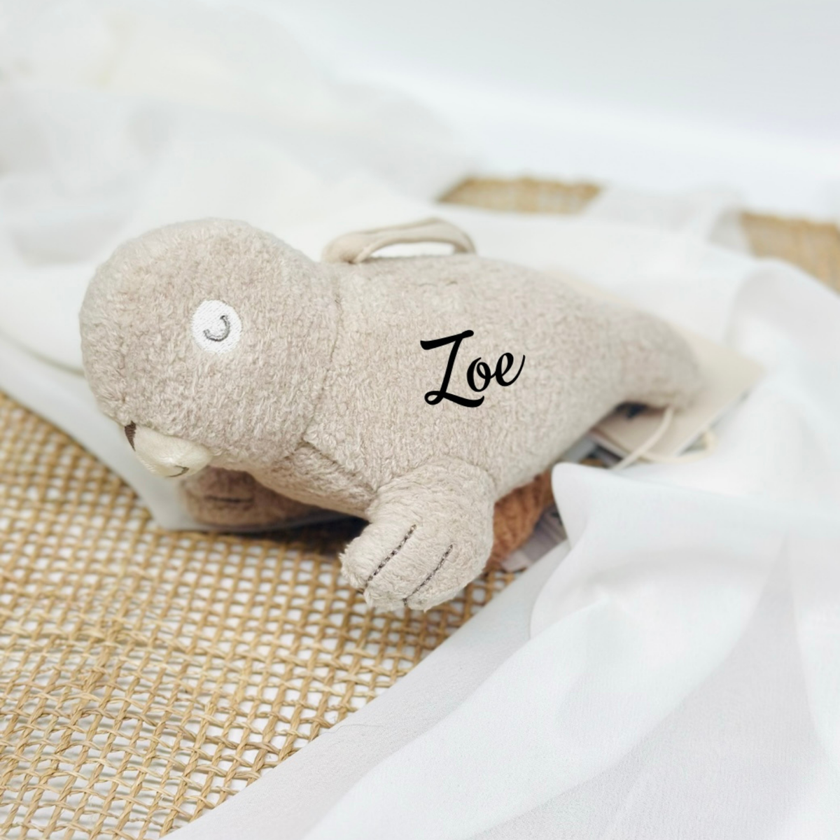Spieluhr Seelöwe mit Meerestiermotiv für Babys